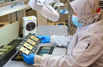 Puce de professeur CPU Intel Xeon 10