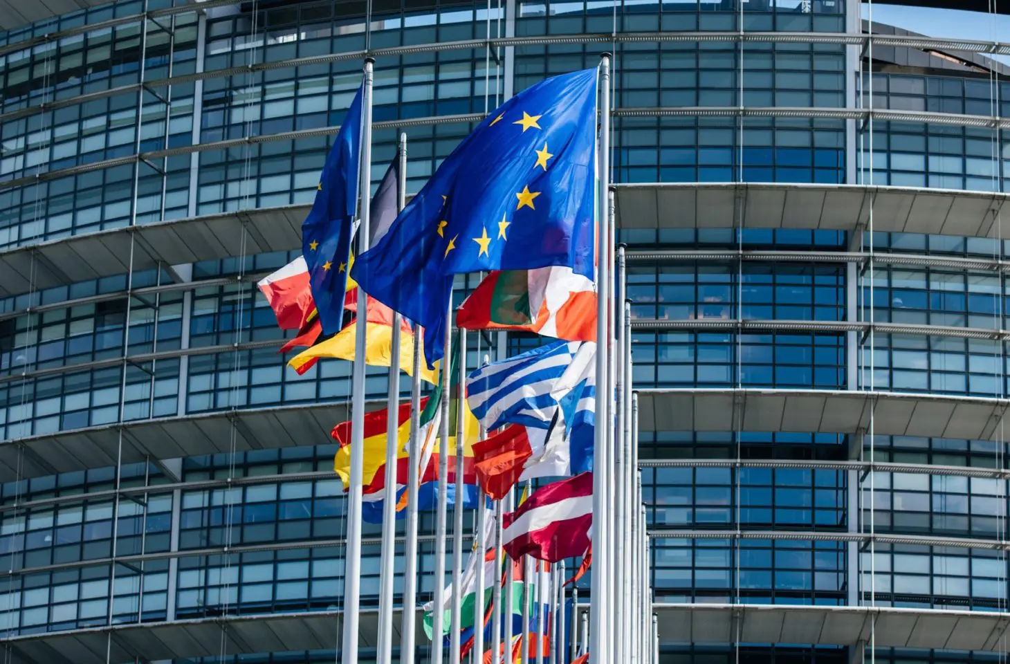 drapeaux de l'europe