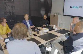 table ronde sur le travail hybride