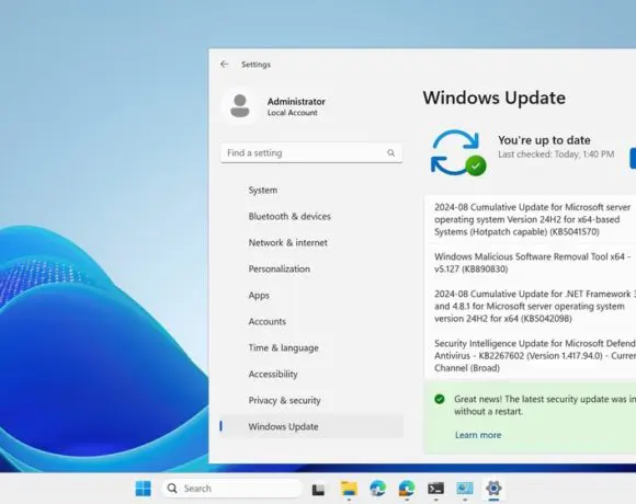 La mise à jour sans redémarrage pour Windows Server coûte 1,5 dollar par cœur