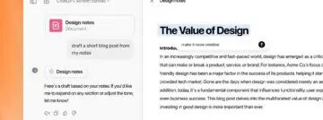 La toile de l&rsquo;outil d&rsquo;édition de l&rsquo;OpenAI accessible à tous