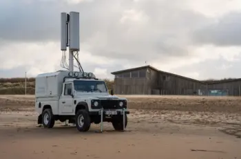 Citymesh teste une jeep 5G robuste sur la côte belge