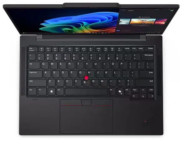 Lenovo ThinkPad T14s Snapdragon ci-dessus