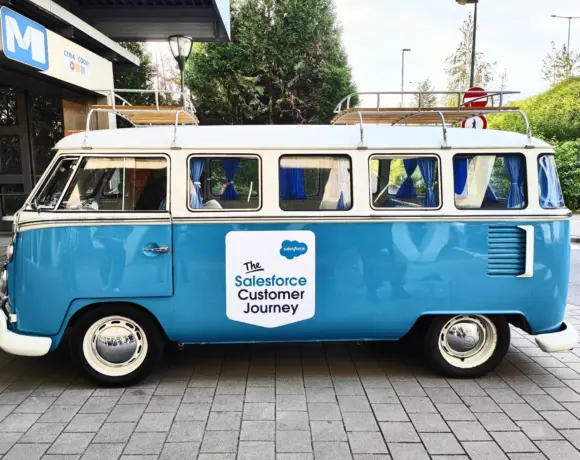 Ohana: Salesforce, une camionnette rétro et de la bière, des frites et des pralines