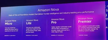 Amazon Nova : nouvelle génération de modèles d&rsquo;IA de base