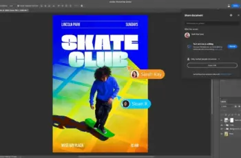 Adobe teste un outil de collaboration dans Photoshop