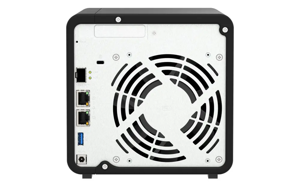 Panneau arrière du Qnap TS-432X
