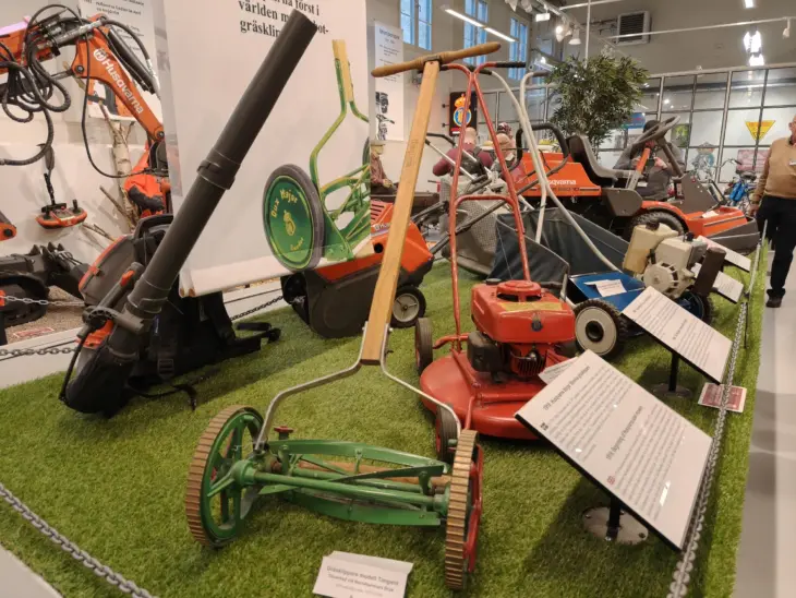 Ancienne tondeuse Husqvarna