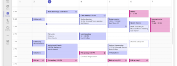 Microsoft intègre le calendrier Outlook dans Teams