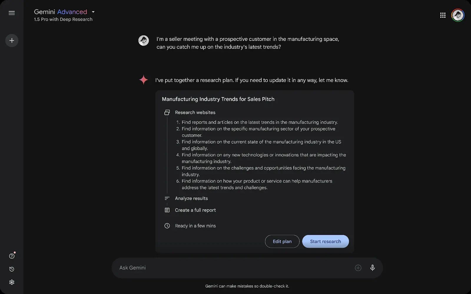 google gemini deep research google gemini deep research