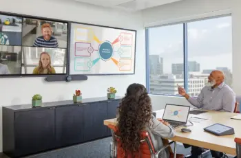 Gérer les appareils dans un environnement de travail hybride ? Logitech Sync résout le problème