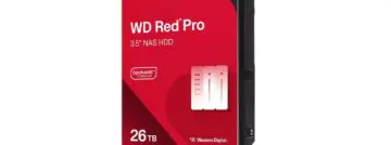 Western Digital lance un disque dur de 26 To pour NAS ainsi qu&rsquo;un DAS de 208 To