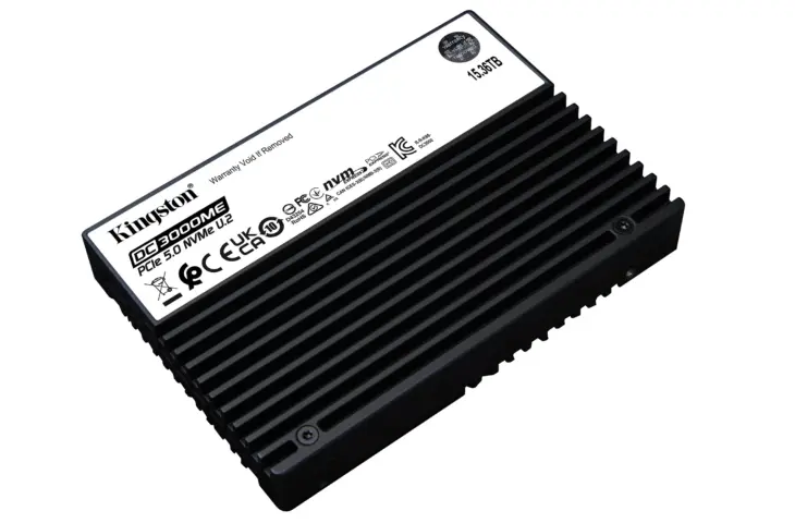 Kingston présente un SSD serveur PCIe 5.0 d’une capacité de 15 To