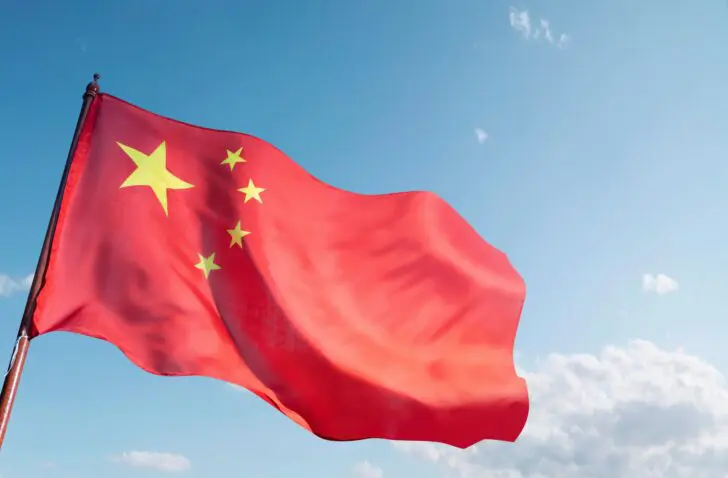 china chinese vlag
