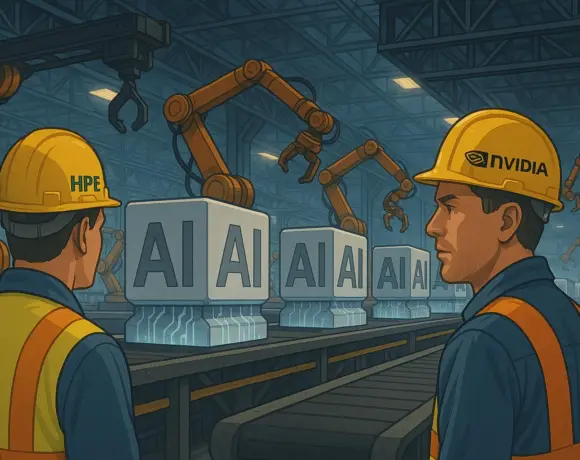 hpe nvidia usines ai