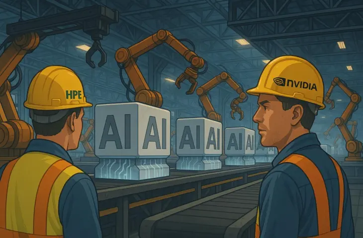 hpe nvidia usines ai