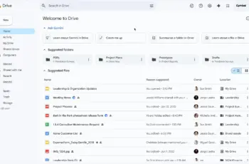 Catch me up Google Drive