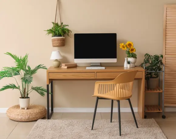 bureau à domicile travail hybride