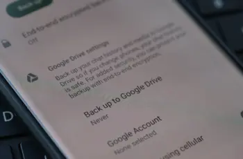 WhatsApp backup
