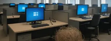 Le nombre d&rsquo;utilisateurs Windows baisse (pas vraiment) de 40 pourcent
