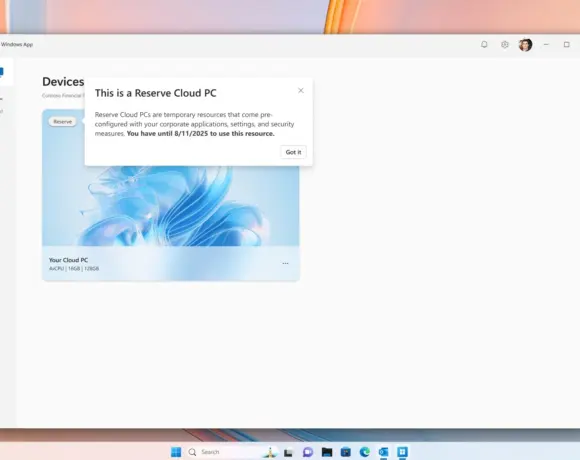 PC de secours dans le cloud de Microsoft disponible en version préliminaire