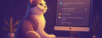 Aide IA (gratuite) dans Outlook : laissez Le Chat de Mistral vous aider à rechercher dans vos e-mails