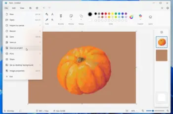 Microsoft implémente des projets similaires à Photoshop dans Paint