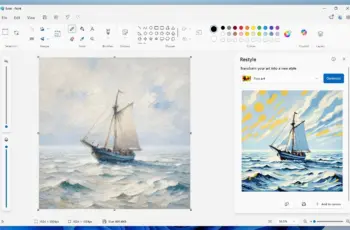 Microsoft Paint reçoit une fonction artistique