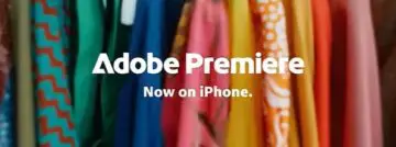 Adobe Premiere voor iPhone. Bron: Adobe