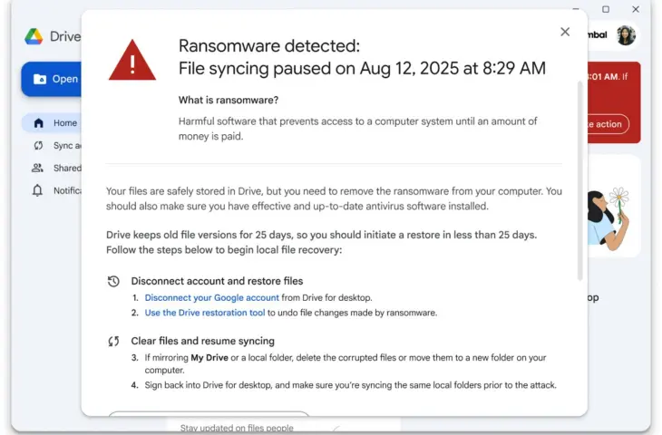 Google Drive détecte les attaques par rançongiciel avec l’IA