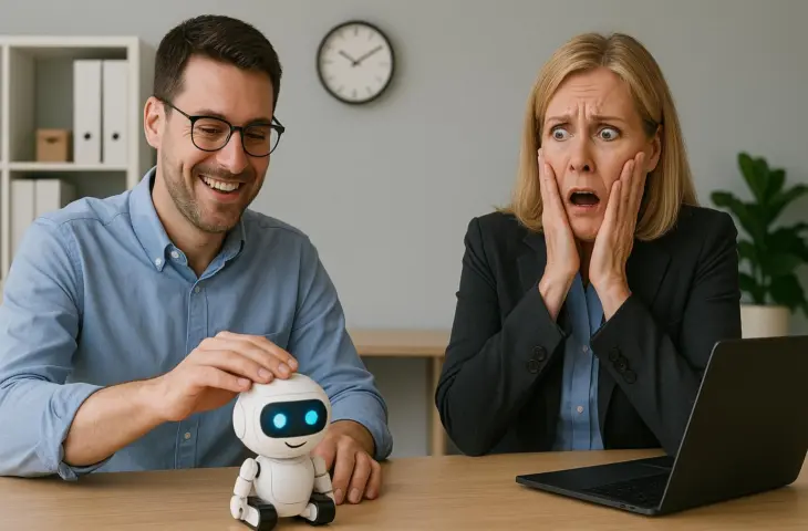 Les employés plus enthousiastes envers l’IA que les dirigeants