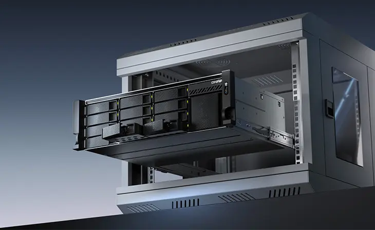 Qnap présente un serveur ZFS 3U peu profond pour les environnements 10 GbE