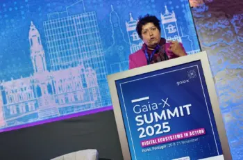 Martine Gouriet, directrice des usages numériques, EDF, Sommet Gaia-X 2025