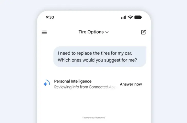 Google lance Personal Intelligence pour des réponses Gemini personnalisées