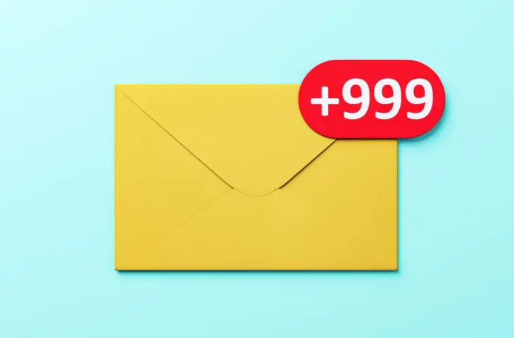 surcharge d’e-mails