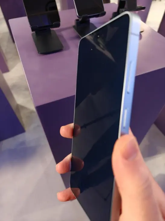 écran de confidentialité activé