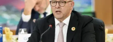 Le Premier ministre australien Anthony Albanese
