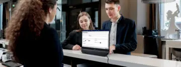 Moniteur double face. Source : Philips