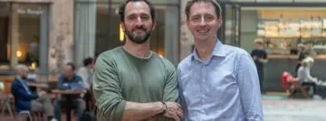 Les fondateurs de Timefold, Maarten Vandenbroucke et Geoffrey De Smet. Source : Timefold