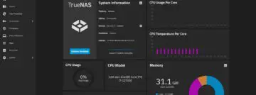 OS TrueNAS 1