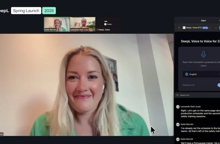 deepl voice-to-voice