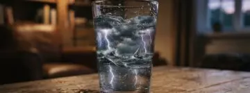 tempête dans un verre d'eau