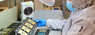 Puce de professeur CPU Intel Xeon 10