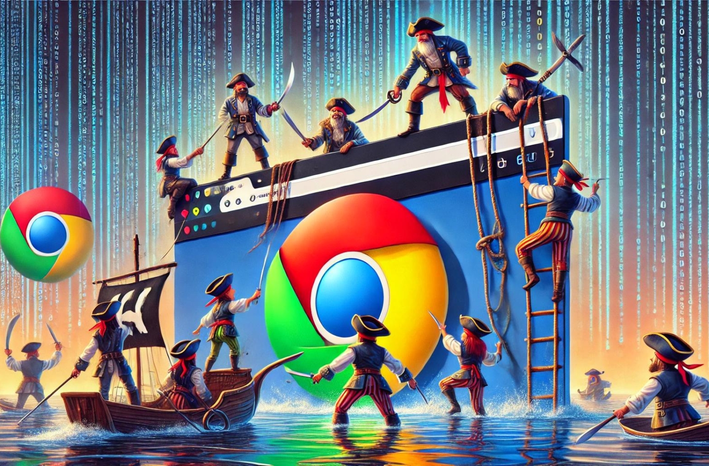 google chrome détourné