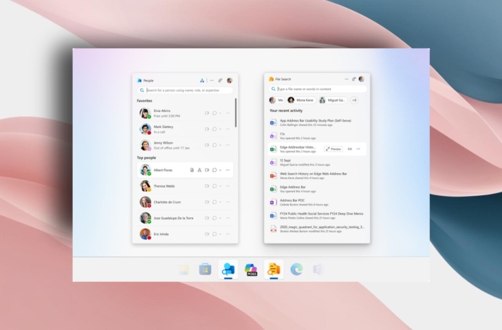 Microsoft 365 reçoit deux nouvelles applications pour trouver à la fois les personnes et les fichiers