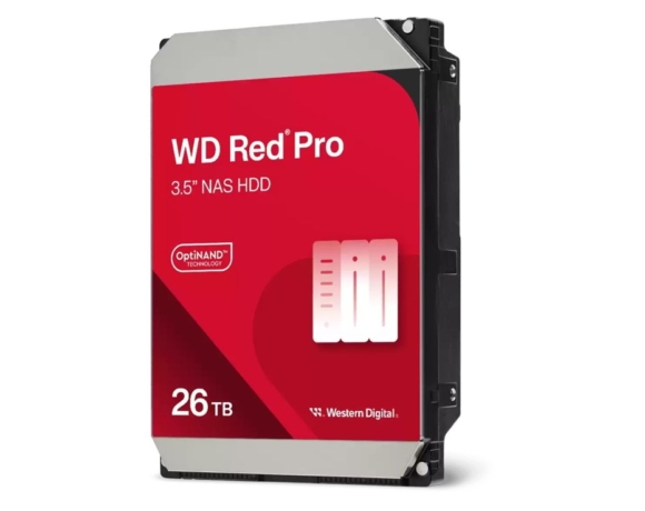 Western Digital lance un disque dur de 26 To pour NAS ainsi qu’un DAS de 208 To