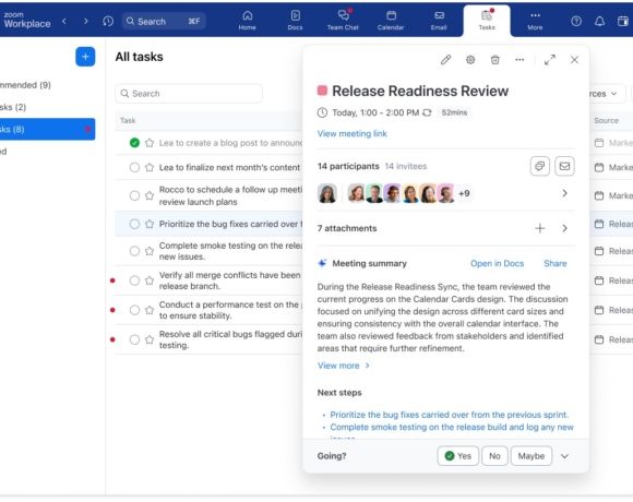 Zoom étend AI Companion avec de nouvelles fonctionnalités d’agent