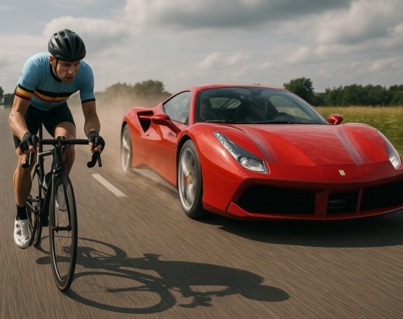 Datacenter AI Ferrari Fiets
